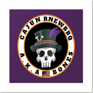 CAJUN RNEWBBQ BONES Posters and Art